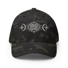 Load image into Gallery viewer, Moonflower Embroidered Structured Twill Cap | Flexfit
