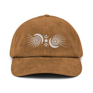 Spread Your Light Embroidered Corduroy Hat | Beechfield