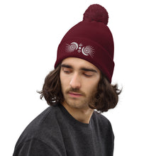 Load image into Gallery viewer, Spread Your Light Embroidered Pom Pom Beanie | Beechfield
