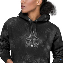 Load image into Gallery viewer, Shine From Within Embroidered Unisex Champion tie-dye hoodie
