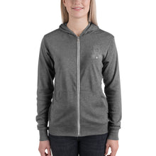 Load image into Gallery viewer, Shine From Within Embroidered Unisex zip Hoodie | Bella + Canvas
