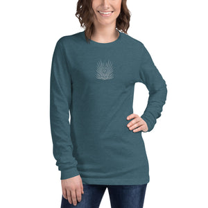 Sunshine After Moonlight Embroidered Unisex Long Sleeve Tee | Bella + Canvas