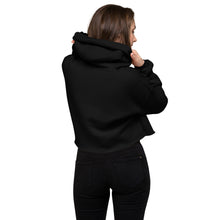 Load image into Gallery viewer, Spread Your Light Embroidered Crop Hoodie | Bella + Canvas
